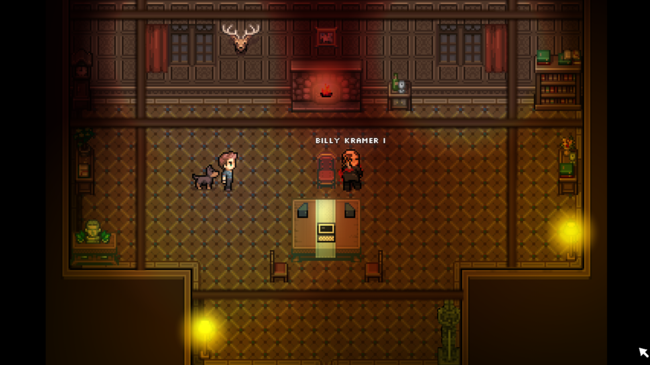 The victim's body